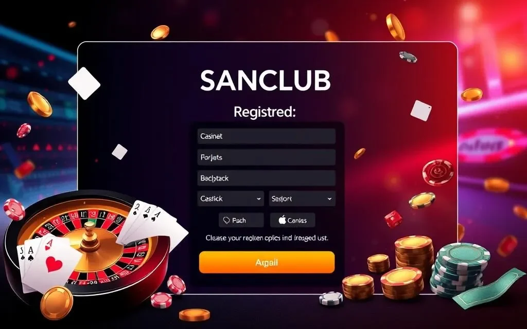 Đăng ký tài khoản SanClub nhanh chóng và dễ dàng