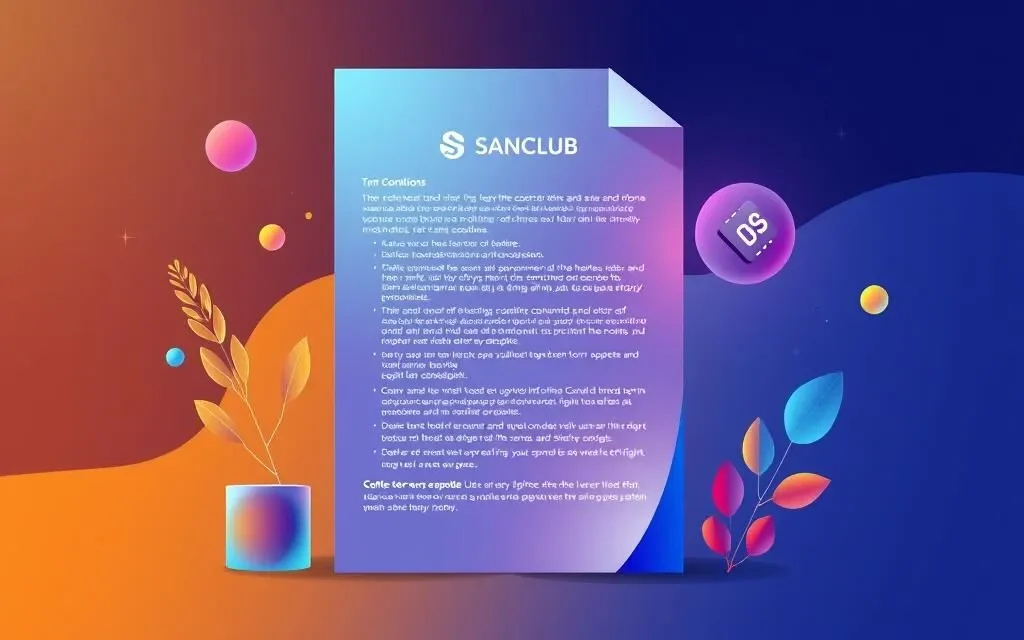 Điều khoản điều kiện Sanclub đảm bảo trải nghiệm chơi game