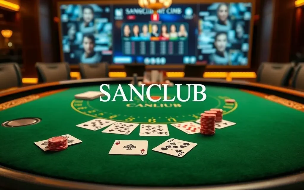Game Blackjack SanClub có giao diện đẹp mắt và tính năng độc đáo