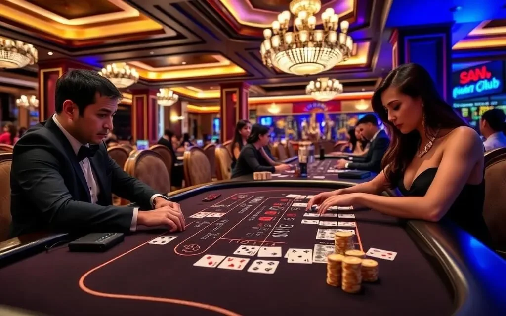 Luật chơi Baccarat tại SanClub đơn giản nhưng rất hấp dẫn