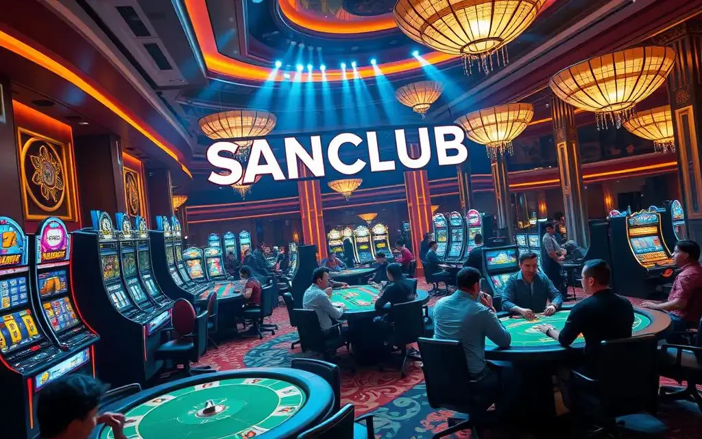 Sanclub thu hút người chơi với nhiều trò chơi chất lượng cao